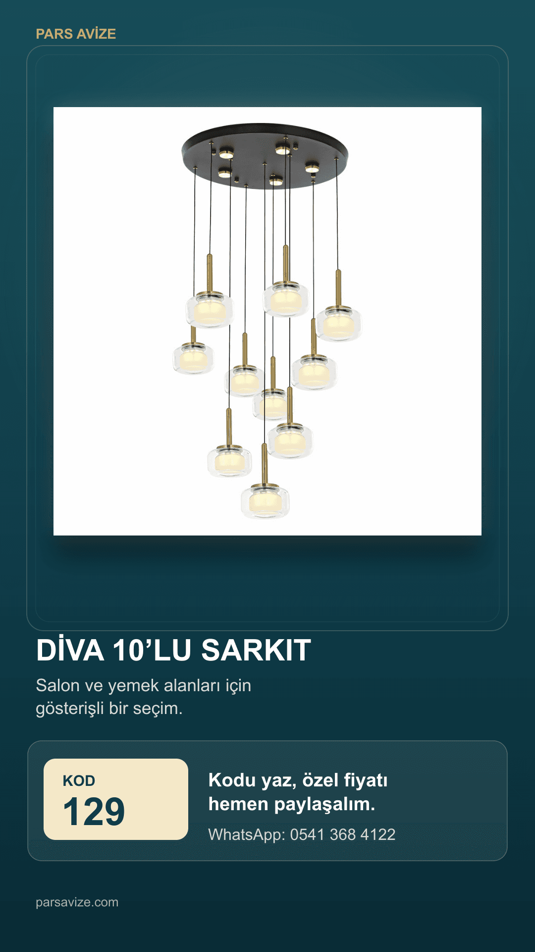 PARS AVİZE örnek içerik